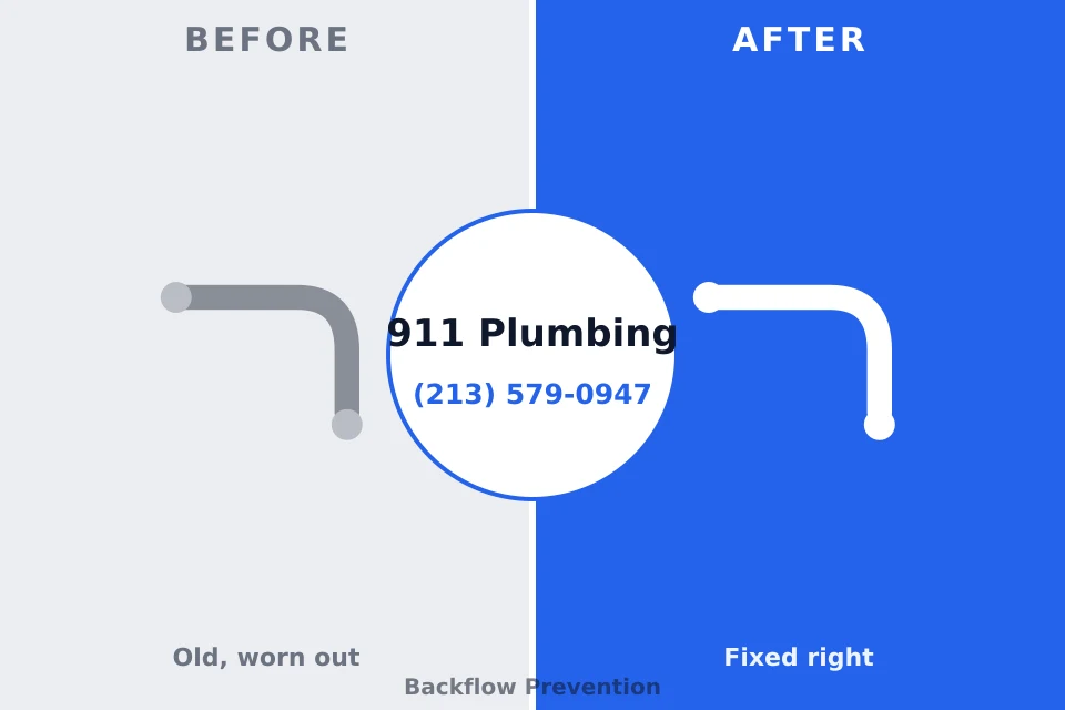 Before and after: plumbing repair The Hills, TX